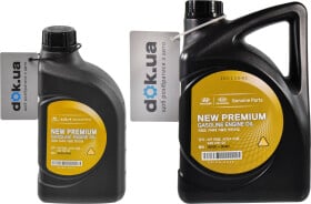 Моторное масло Hyundai New Premium Gasoline 0W-20 синтетическое