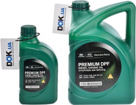 Моторное масло Hyundai Premium DPF 5W-30 синтетическое