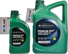 Моторное масло Hyundai Premium DPF+ 5W-30 синтетическое