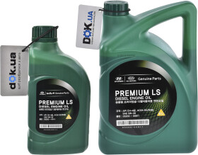 Моторное масло Hyundai Premium LS Diesel 5W-30 полусинтетическое