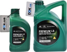 Моторное масло Hyundai Premium LS Diesel 5W-30 полусинтетическое