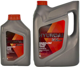 Моторное масло Hyundai XTeer Gasoline G700 10W-40 полусинтетическое