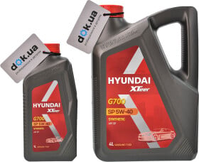 Моторна олива Hyundai XTeer Gasoline G700 5W-40 синтетична