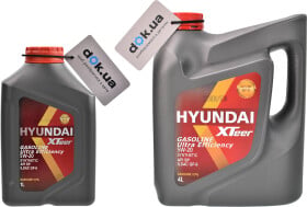 Моторное масло Hyundai XTeer Gasoline Ultra Efficiency 5W-20 синтетическое