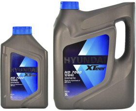 Моторна олива Hyundai XTeer HD 7000 10W-40 напівсинтетична