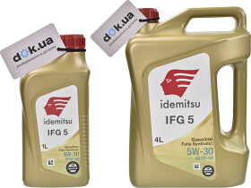Моторное масло Idemitsu IFG5 5W-30 синтетическое