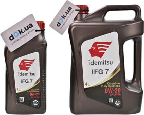 Моторна олива Idemitsu IFG7 0W-20 синтетична
