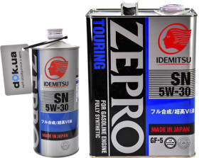 Моторное масло Idemitsu Zepro Touring 5W-30 синтетическое