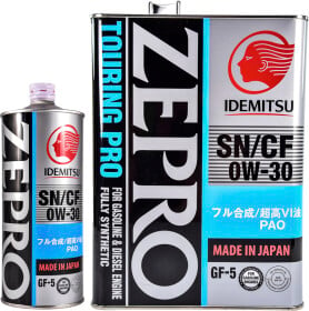 Моторное масло Idemitsu Zepro Touring Pro SN/GF-5 0W-30 синтетическое