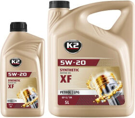 Моторна олива K2 XF 5W-20 синтетична