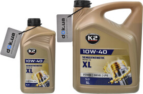 Моторное масло K2 XL 10W-40 полусинтетическое