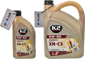 Моторна олива K2 XN-C3 5W-30 синтетична