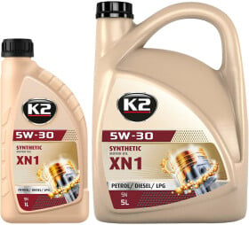 Моторна олива K2 XN1 5W-30 синтетична