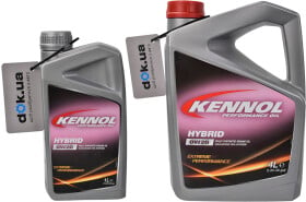 Моторное масло Kennol Hybrid 0W-20 синтетическое