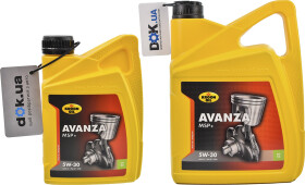 Моторное масло Kroon Oil Avanza MSP+ 5W-30 синтетическое