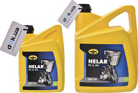 Моторное масло Kroon Oil Helar FE LL-04 0W-20 синтетическое