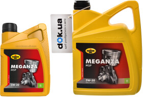 Моторное масло Kroon Oil Meganza MSP 5W-30 синтетическое