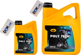 Моторное масло Kroon Oil Poly Tech 5W-30 синтетическое
