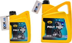 Моторна олива Kroon Oil Poly Tech 5W-40 синтетична