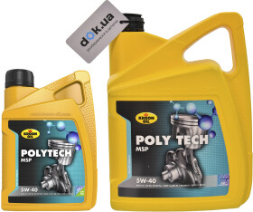 Моторна олива Kroon Oil PolyTech MSP 5W-40 синтетична