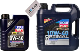 Моторное масло Liqui Moly Optimal Diesel 10W-40 полусинтетическое