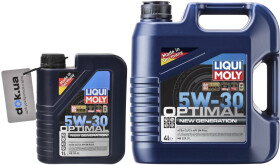 Моторна олива Liqui Moly Optimal New Generation 5W-30 синтетична