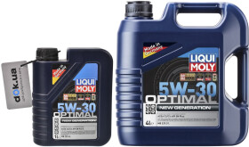 Моторное масло Liqui Moly Optimal New Generation 5W-30 синтетическое
