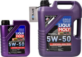 Моторное масло Liqui Moly Synthoil High Tech 5W-50 синтетическое