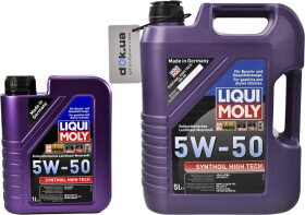 Моторное масло Liqui Moly Synthoil High Tech 5W-50 синтетическое