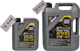 Моторное масло Liqui Moly Top Tec 4100 5W-40 синтетическое