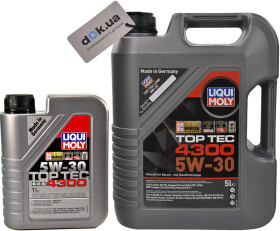 Моторна олива Liqui Moly Top Tec 4300 5W-30 синтетична