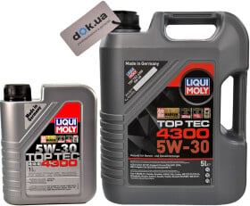 Моторное масло Liqui Moly Top Tec 4300 5W-30 синтетическое