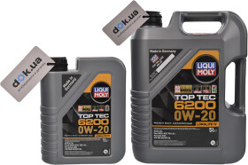 Моторна олива Liqui Moly Top Tec 6200 0W-20 синтетична