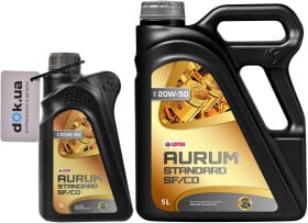 Моторное масло LOTOS Aurum Standard 20W-50 минеральное