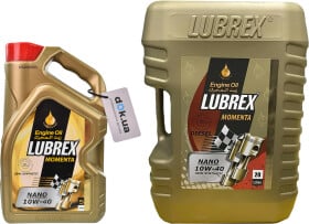 Моторное масло Lubrex Momenta Nano 10W-40 полусинтетическое