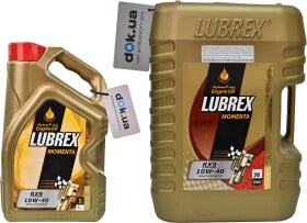Моторное масло Lubrex Momenta RX9 10W-40 полусинтетическое