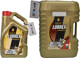 Моторное масло Lubrex Momenta RX9 10W-40 полусинтетическое