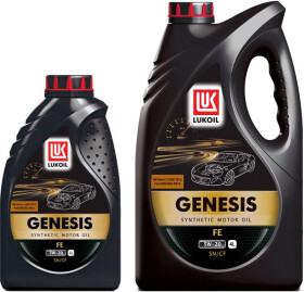 Моторное масло Lukoil Genesis FE 5W-20 синтетическое