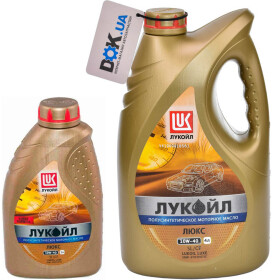 Моторное масло Lukoil Люкс 10W-40 полусинтетическое