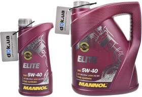 Моторна олива Mannol Elite 5W-40 синтетична