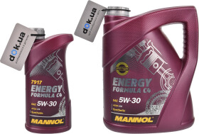 Моторна олива Mannol Energy Formula C4 5W-30 синтетична