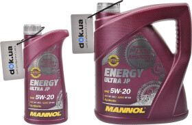Моторное масло Mannol Energy Ultra JP 5W-20 синтетическое