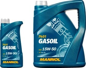 Моторное масло Mannol Gasoil 15W-50 минеральное