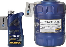 Моторное масло Mannol Gasoil Extra 10W-40 полусинтетическое