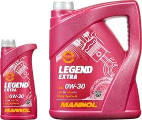 Моторное масло Mannol Legend Extra 0W-30 синтетическое
