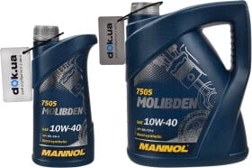 Моторное масло Mannol Molibden 10W-40 полусинтетическое