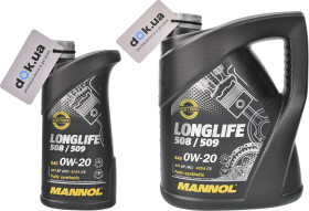 Моторное масло Mannol O.E.M. Longlife 508/509 0W-20 синтетическое