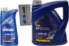 Моторное масло Mannol Special 10W-40 полусинтетическое