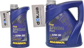 Моторное масло Mannol Special Plus 10W-30 полусинтетическое