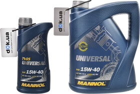 Моторное масло Mannol Universal 15W-40 минеральное
